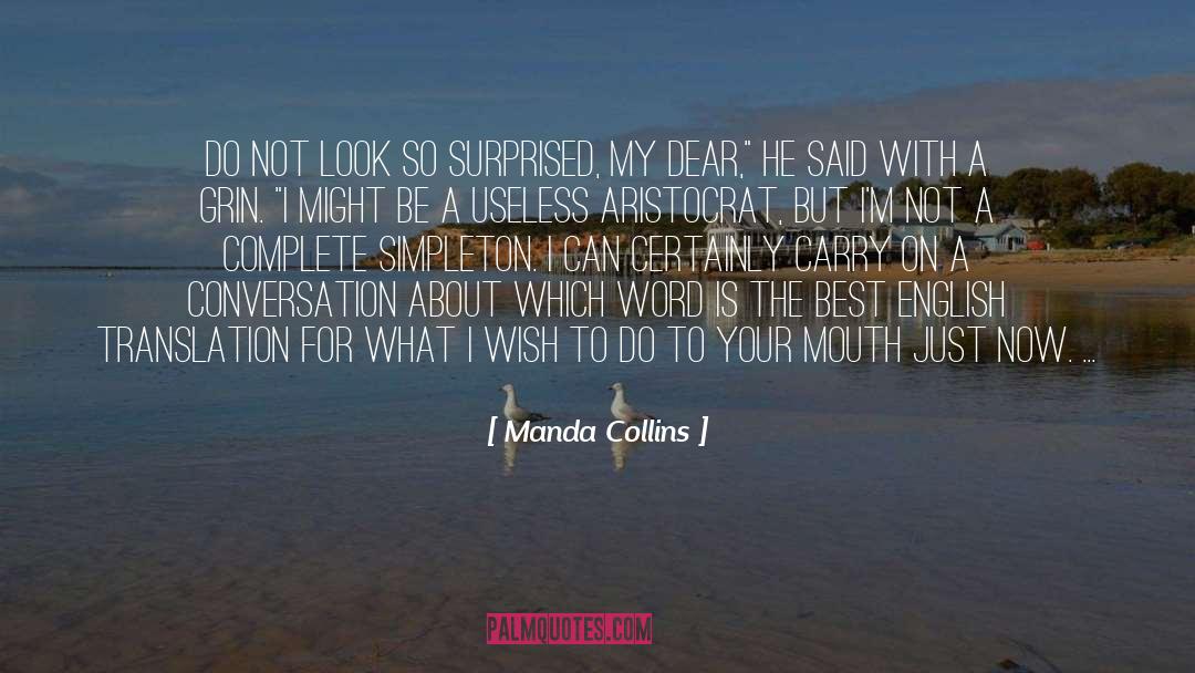 Archaic English quotes by Manda Collins