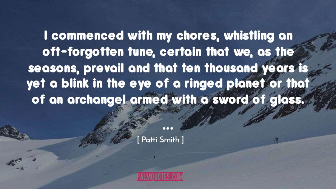 Archangel quotes by Patti Smith