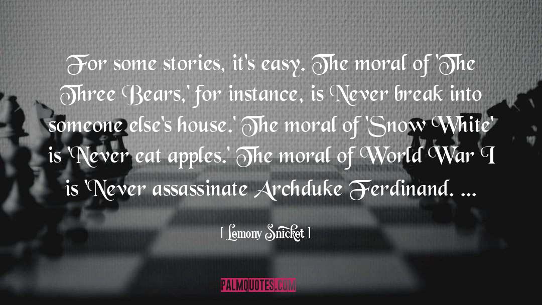Archduke quotes by Lemony Snicket