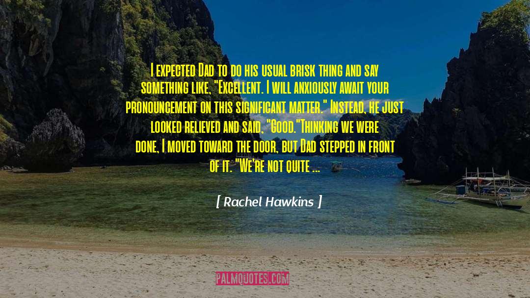 Archer Cross quotes by Rachel Hawkins