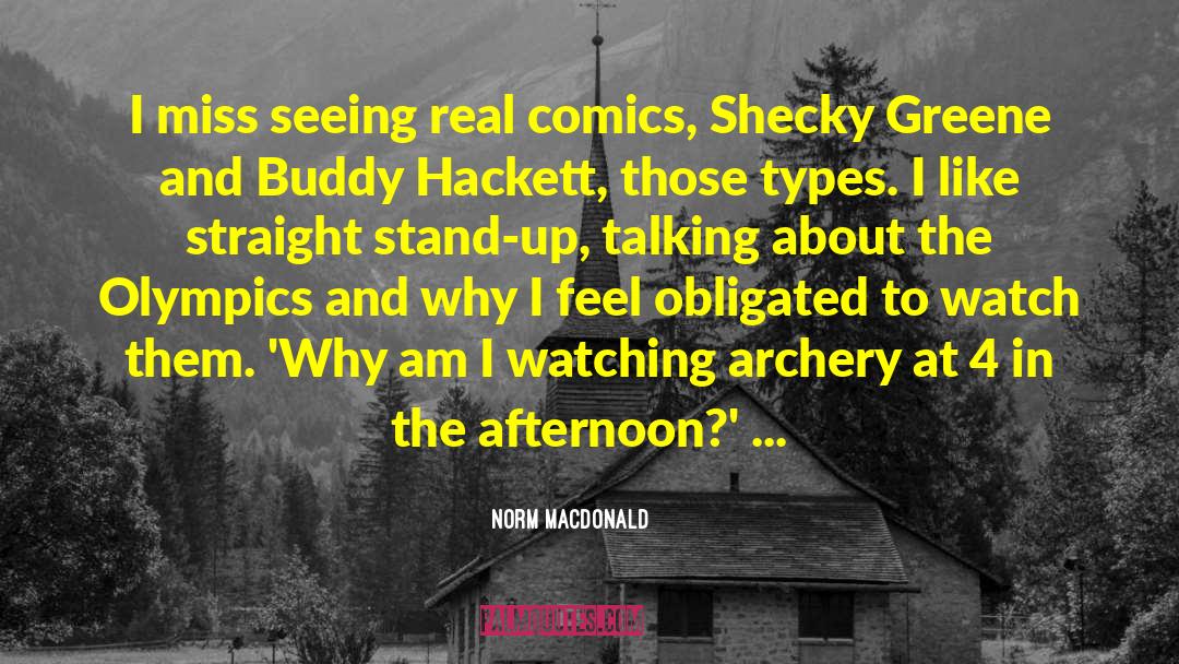 Archery quotes by Norm MacDonald