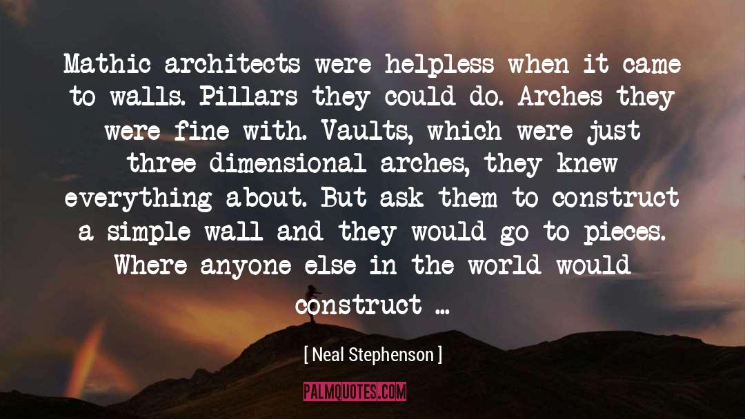Arches quotes by Neal Stephenson