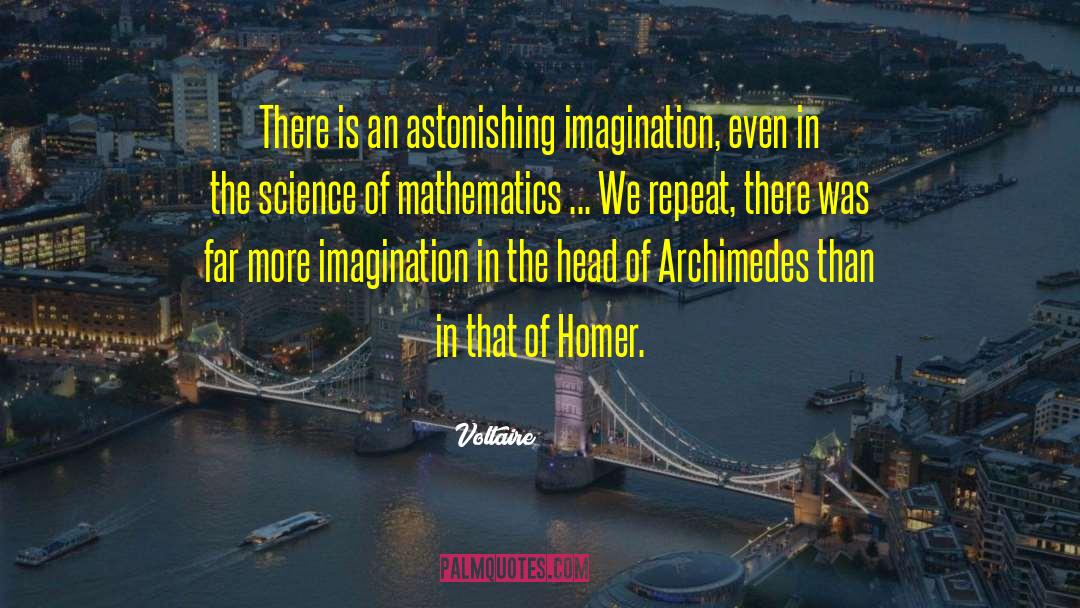 Archimedes quotes by Voltaire