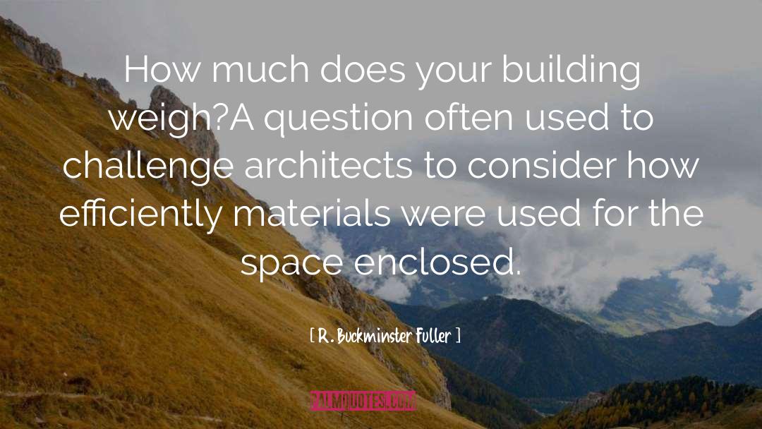 Architect quotes by R. Buckminster Fuller