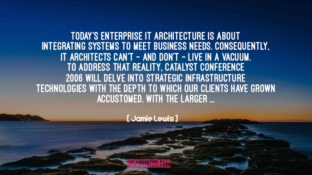 Architects quotes by Jamie Lewis