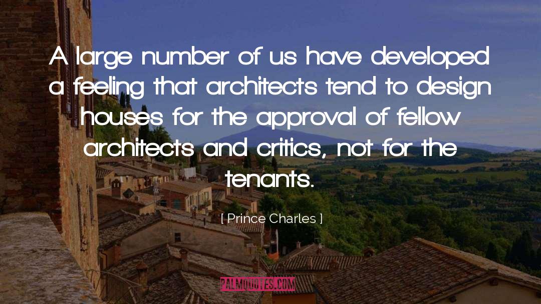 Architects quotes by Prince Charles