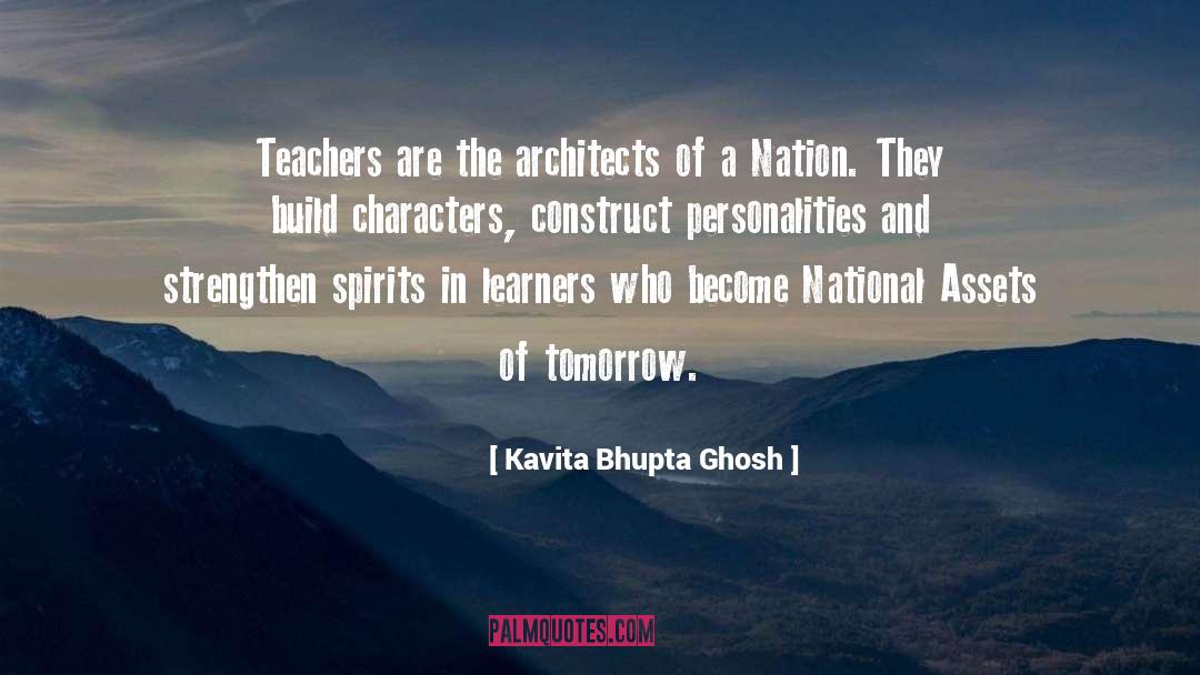 Architects quotes by Kavita Bhupta Ghosh