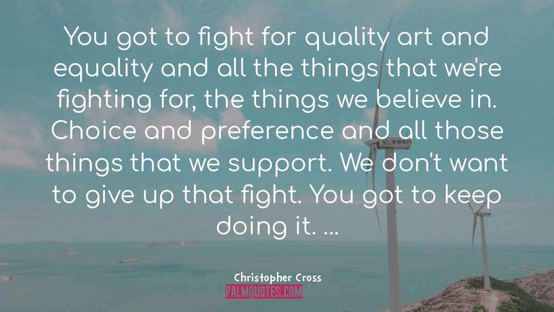 Architecture And Art quotes by Christopher Cross