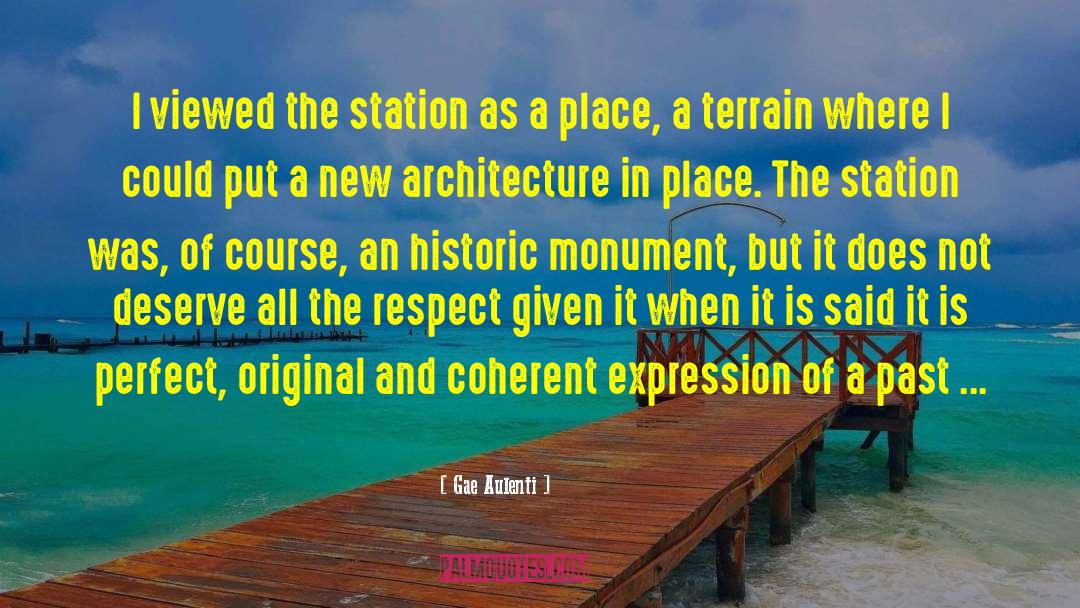 Architecture As Erotica quotes by Gae Aulenti