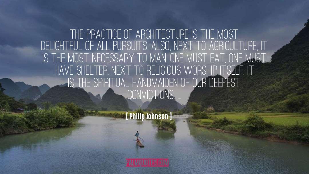 Architecture Design quotes by Philip Johnson