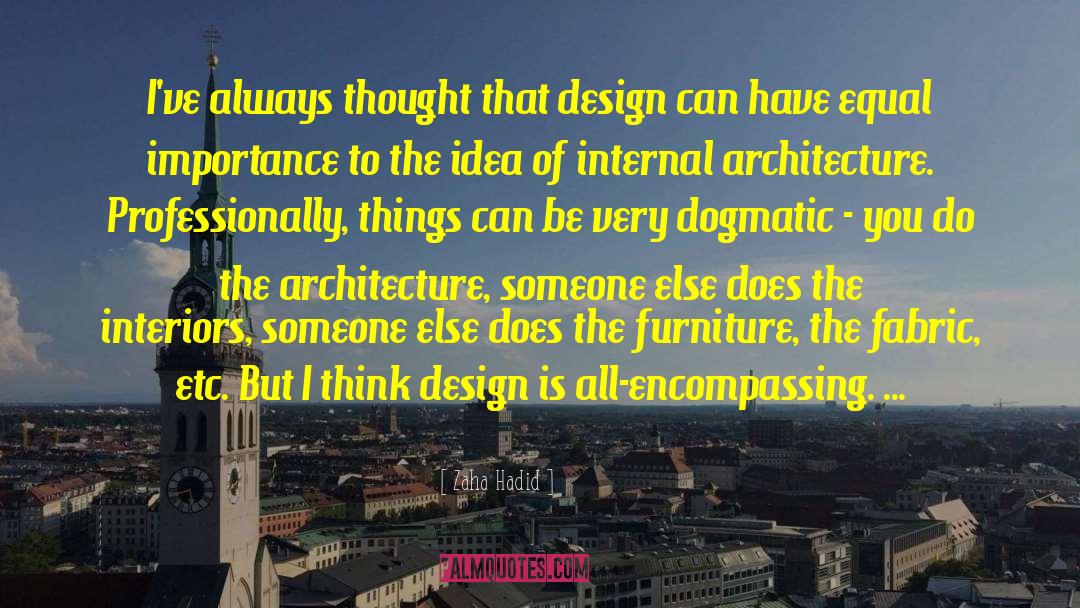 Architecture Design quotes by Zaha Hadid