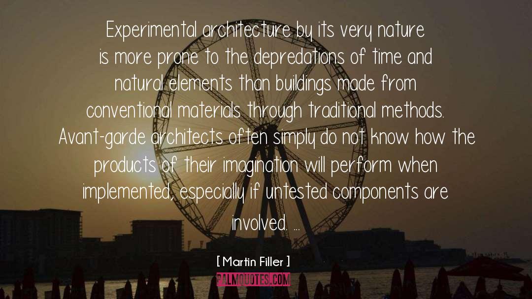 Architecture Design quotes by Martin Filler