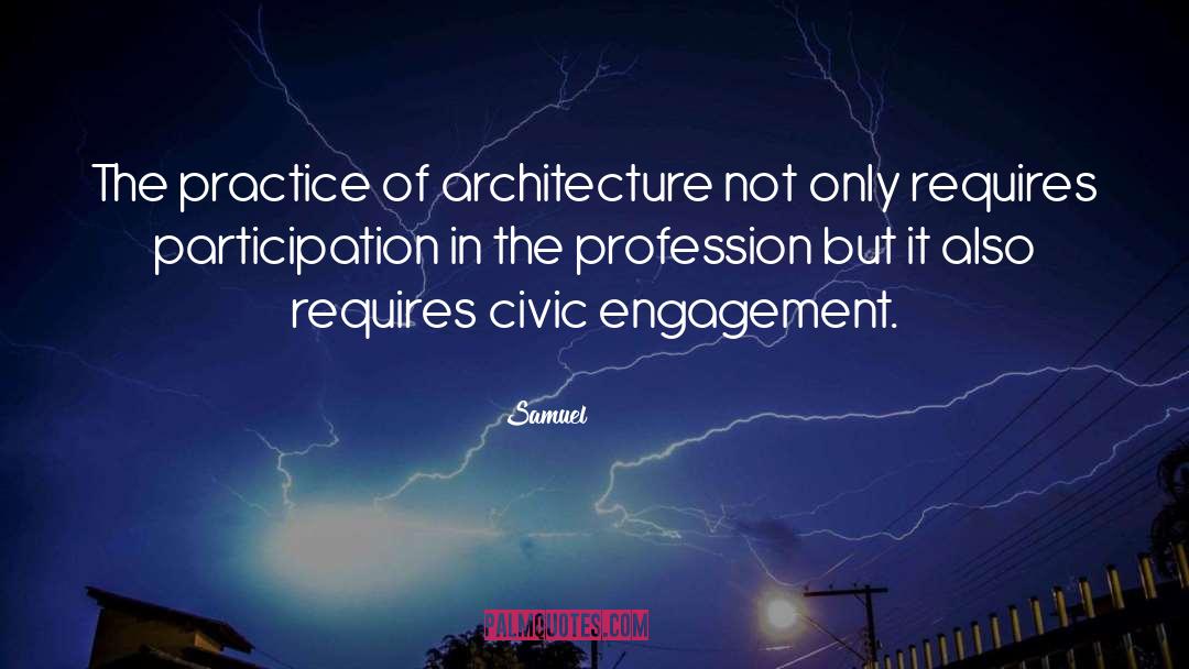 Architecture quotes by Samuel