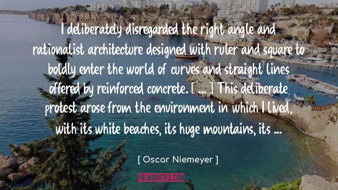 Architecture quotes by Oscar Niemeyer
