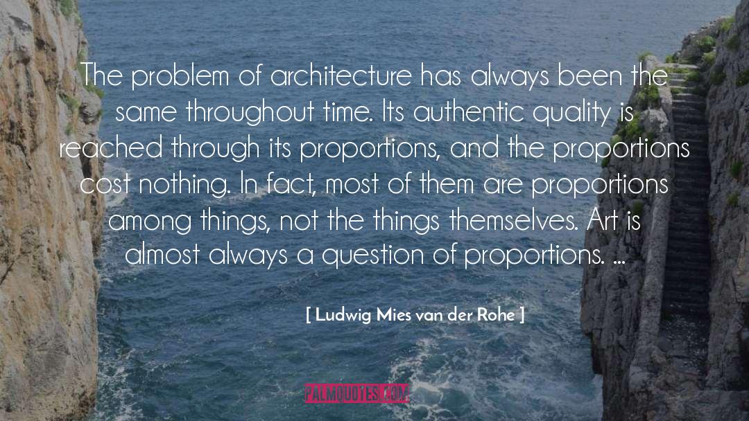 Architecture quotes by Ludwig Mies Van Der Rohe