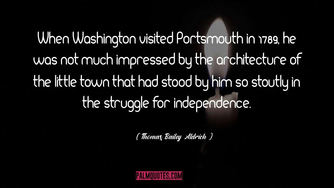 Architecture quotes by Thomas Bailey Aldrich