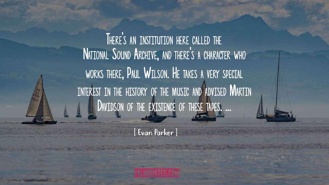 Archive quotes by Evan Parker