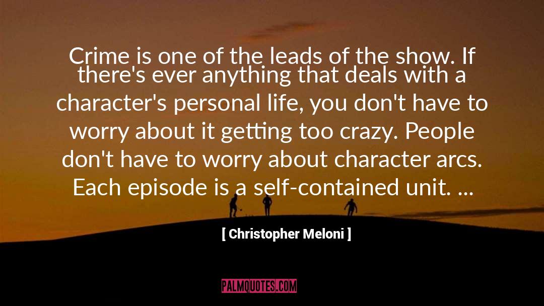 Arcs quotes by Christopher Meloni