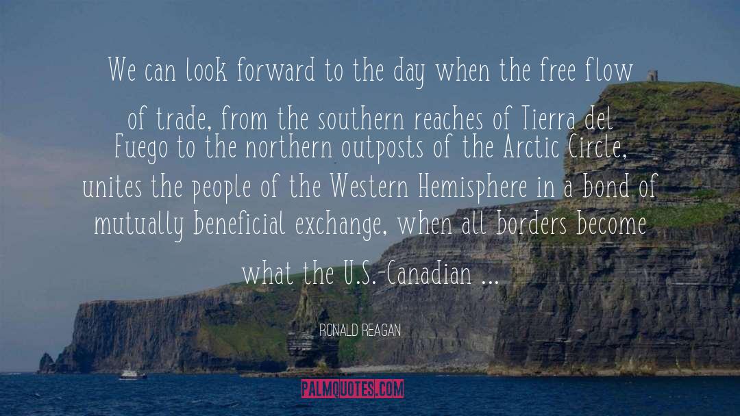 Arctic Circle quotes by Ronald Reagan