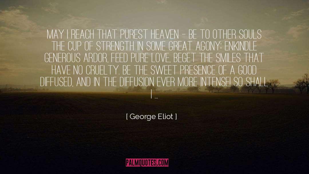 Ardor quotes by George Eliot