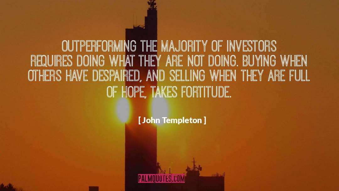 Are Not quotes by John Templeton