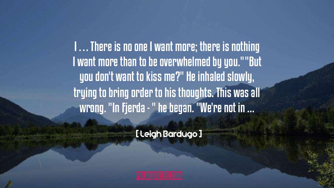 Are We Together Or Not quotes by Leigh Bardugo
