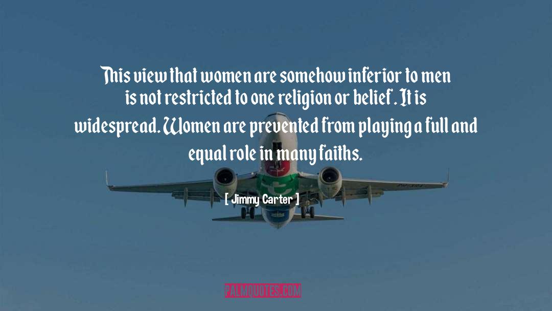 Are Women Human quotes by Jimmy Carter