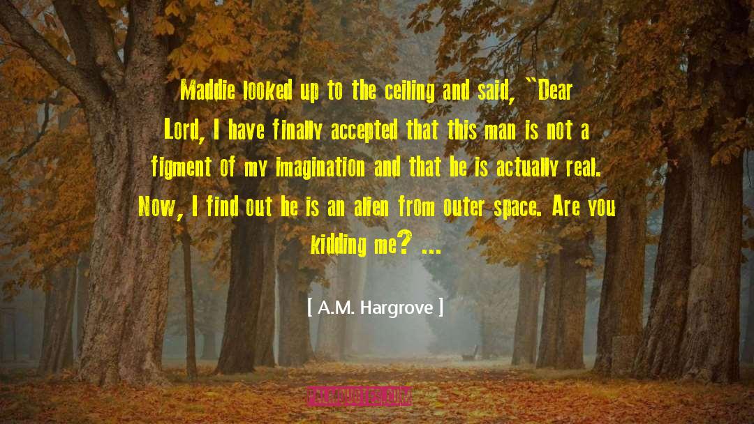 Are You Kidding Me quotes by A.M. Hargrove