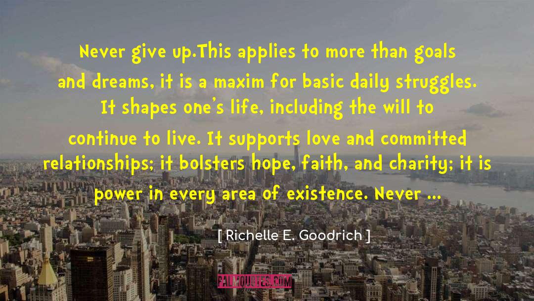 Area Of Influence quotes by Richelle E. Goodrich