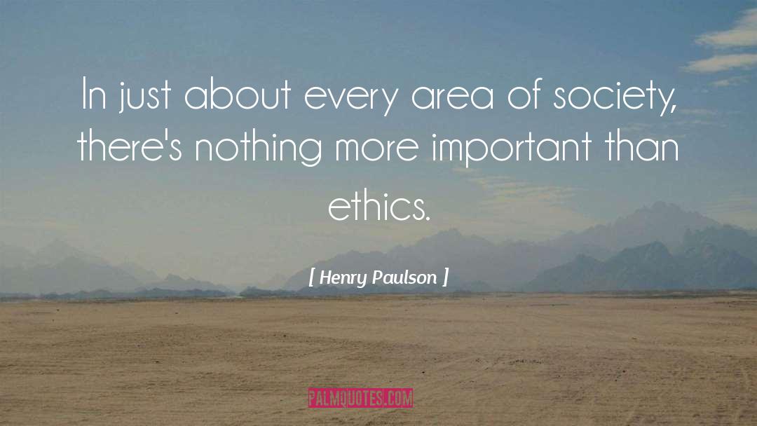 Area quotes by Henry Paulson