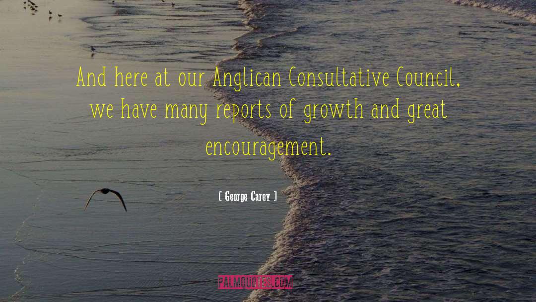 Areopagite Council quotes by George Carey