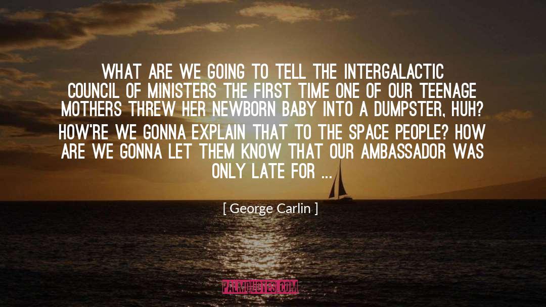 Areopagite Council quotes by George Carlin