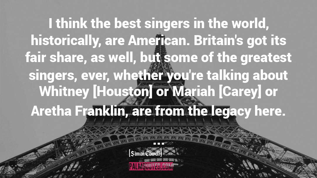 Aretha quotes by Simon Cowell