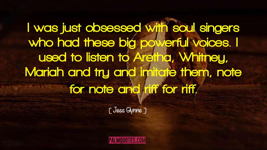 Aretha quotes by Jess Glynne