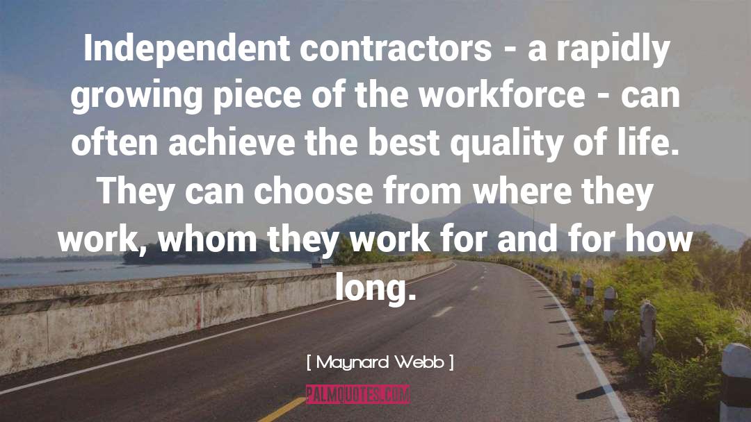 Argabright Contractors quotes by Maynard Webb