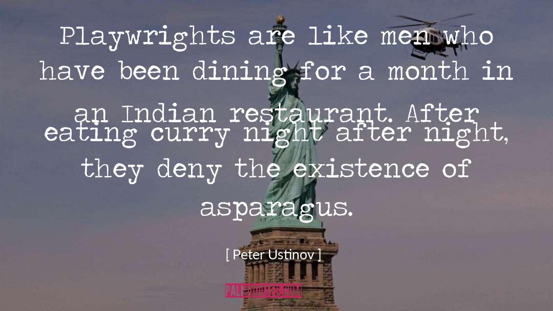 Argentinean Restaurant quotes by Peter Ustinov