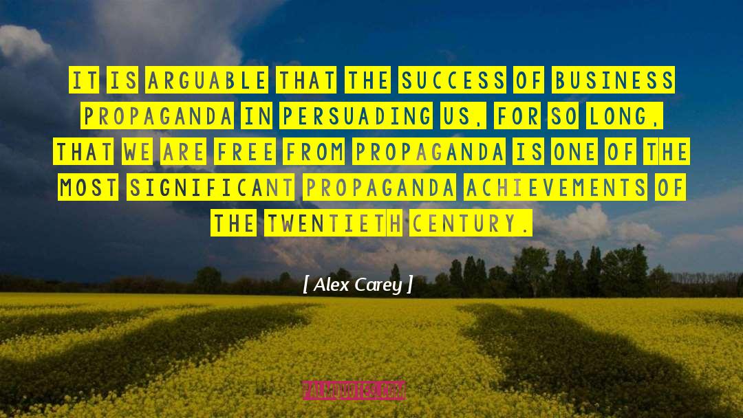 Arguable quotes by Alex Carey
