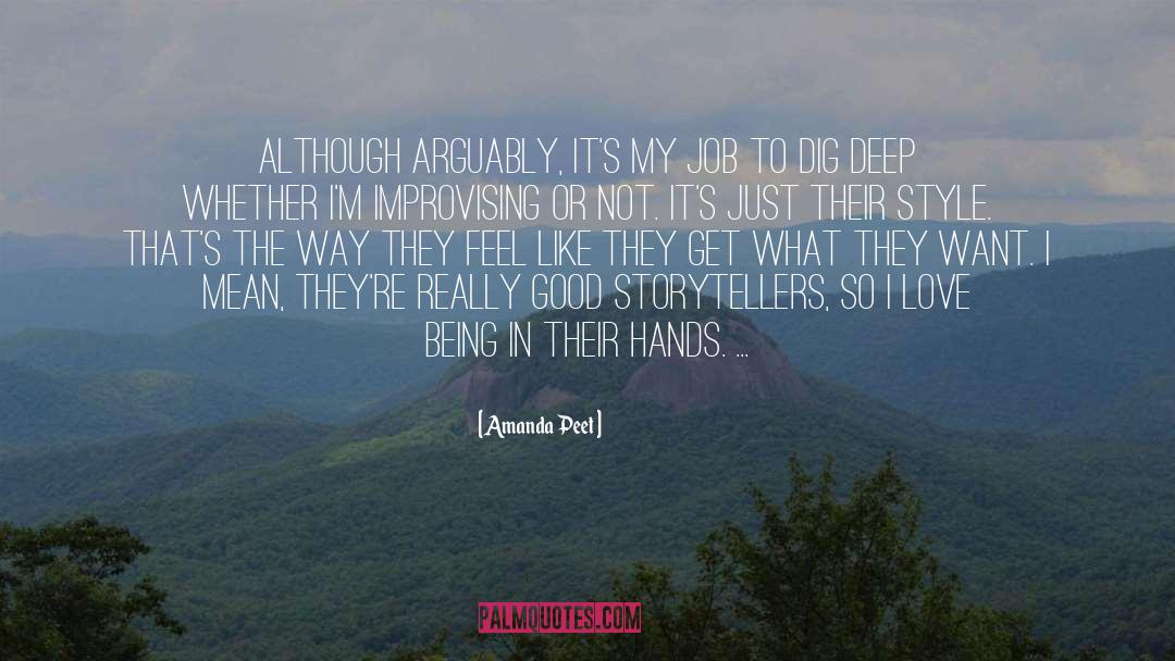 Arguably quotes by Amanda Peet