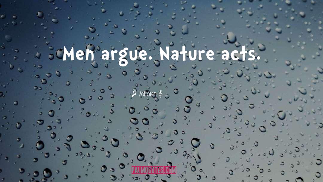 Argue quotes by Voltaire