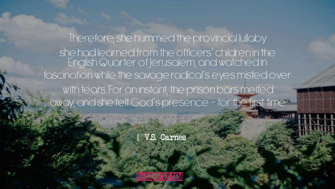 Argument From God S Silence quotes by V.S. Carnes