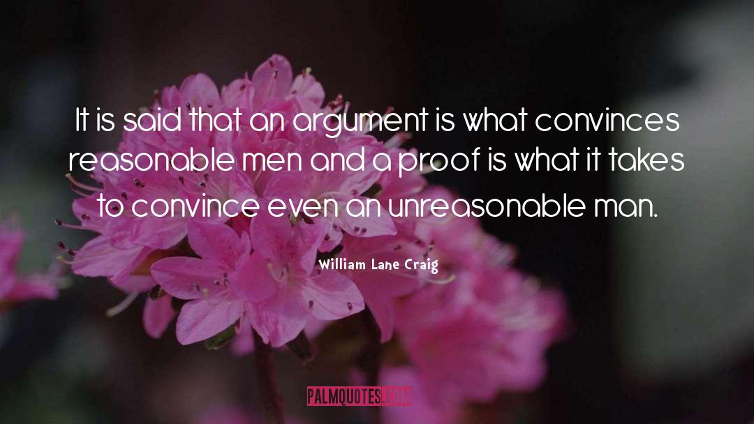Argument quotes by William Lane Craig