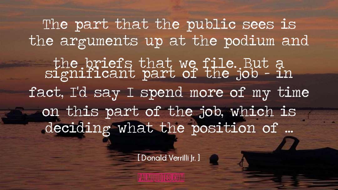 Arguments quotes by Donald Verrilli Jr.