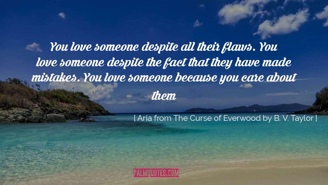 Aria quotes by Aria From The Curse Of Everwood By B. V. Taylor