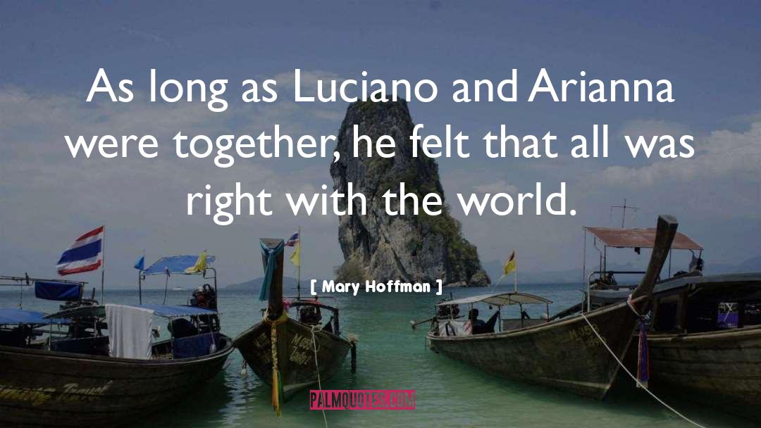 Arianna quotes by Mary Hoffman