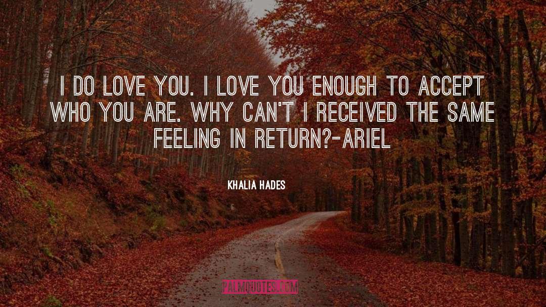 Ariel quotes by Khalia Hades