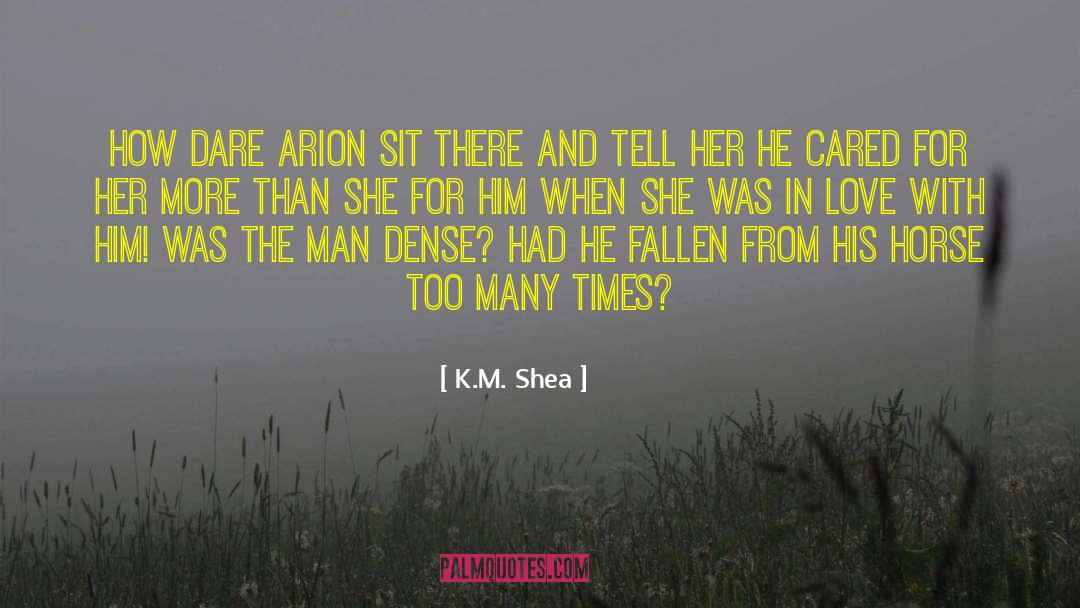 Arion quotes by K.M. Shea
