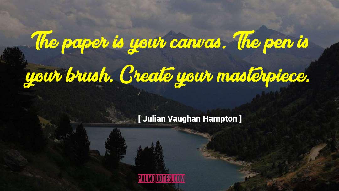 Arisawe Hampton quotes by Julian Vaughan Hampton