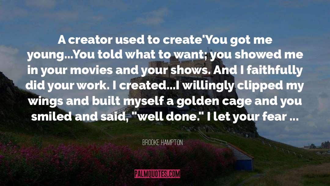 Arisawe Hampton quotes by Brooke Hampton