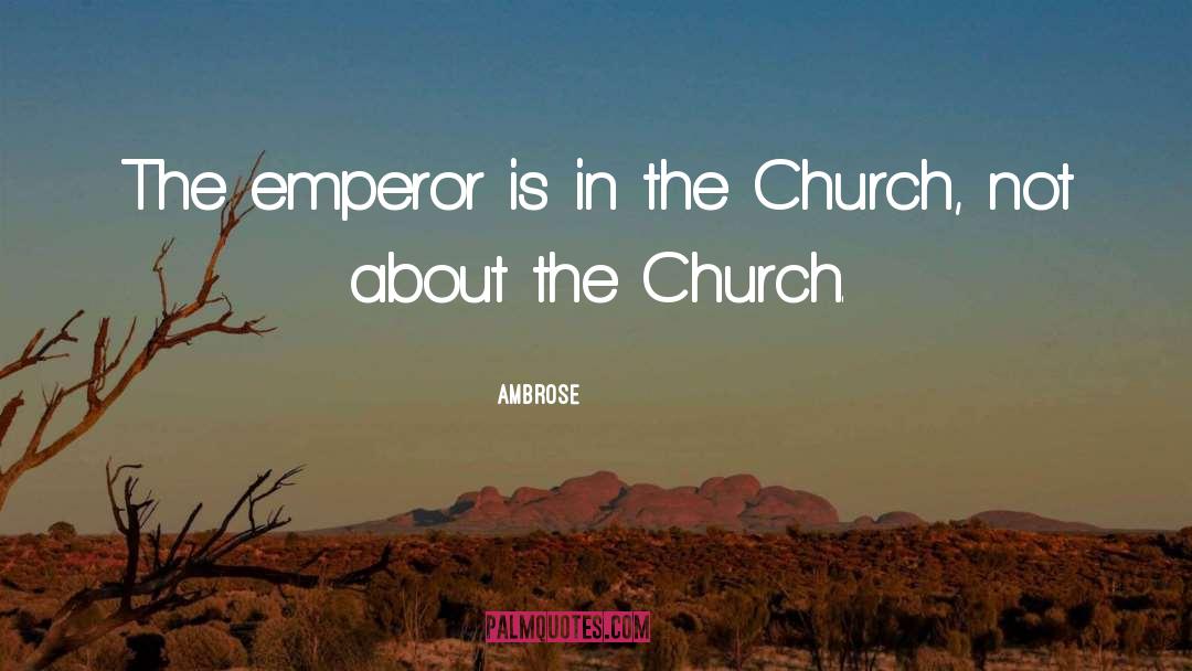 Arising Church quotes by Ambrose