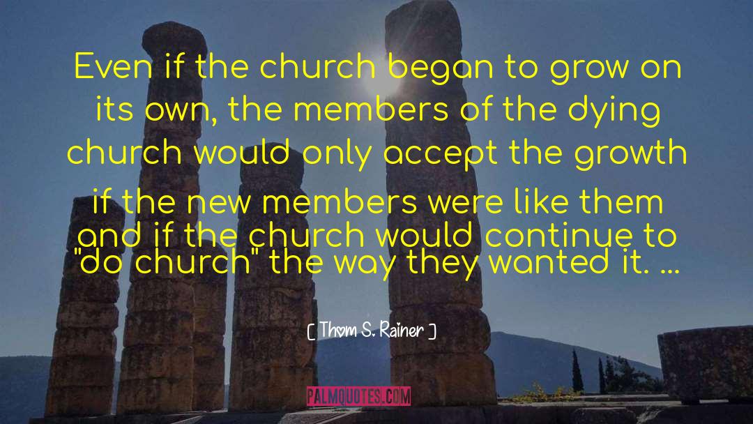 Arising Church quotes by Thom S. Rainer